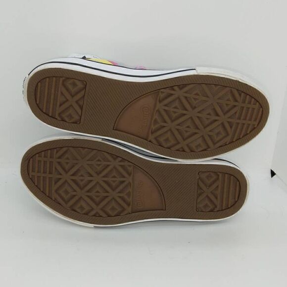 Converse Chuck Taylor Girls Pre-owned Unicorn Hi Top Multi Color Sneakers- sz. 3 - Picture 5 of 6